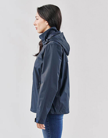 StormTech Women`s Scirocco Lightweight Shell, Navy, XL bedrucken, Art.-Nr. 847182006