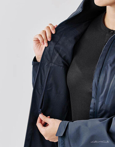StormTech Women`s Scirocco Lightweight Shell, Navy, M bedrucken, Art.-Nr. 847182004