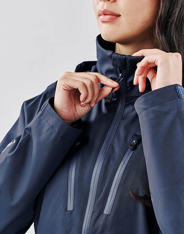 StormTech Women`s Scirocco Lightweight Shell, Navy, M bedrucken, Art.-Nr. 847182004