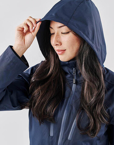 StormTech Women`s Scirocco Lightweight Shell, Navy, M bedrucken, Art.-Nr. 847182004