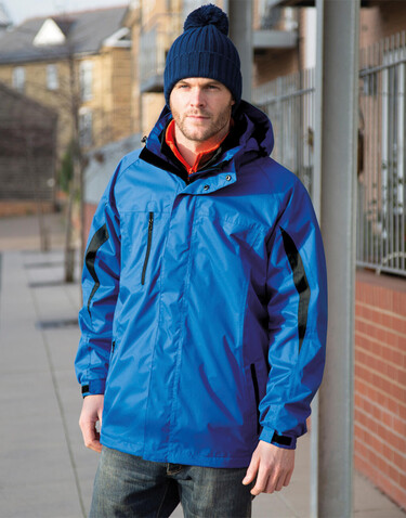 Result 3-in-1 Journey Jacket, Black/Black, S bedrucken, Art.-Nr. 853331773
