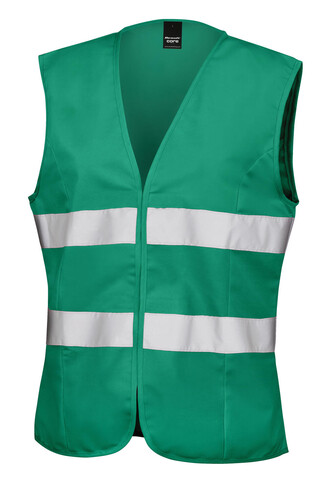 Result Women`s Hi-Vis Tabard, Paramedic Green, L (14) bedrucken, Art.-Nr. 856335095