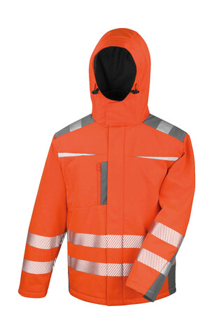Result Dynamic SoftShell Coat, Fluorescent Orange, S bedrucken, Art.-Nr. 858334053