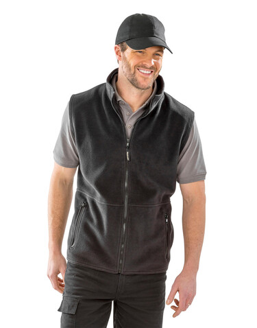 Result Fleece Bodywarmer, Red, XL bedrucken, Art.-Nr. 864334006