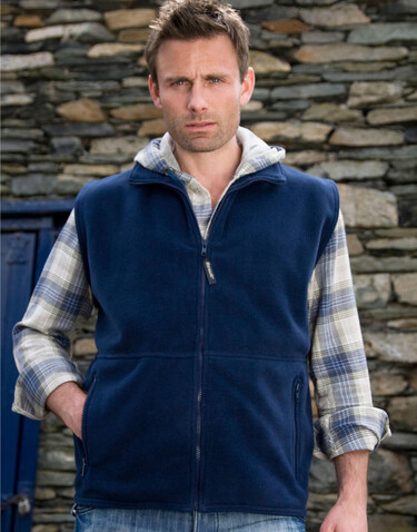 Result Fleece Bodywarmer, Royal, 2XL bedrucken, Art.-Nr. 864333007