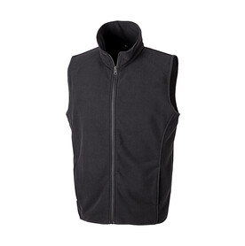 Result Micro Fleece Gilet, Black, XS bedrucken, Art.-Nr. 869331012