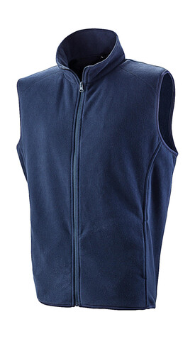Result Micro Fleece Gilet, Navy, XS bedrucken, Art.-Nr. 869332002
