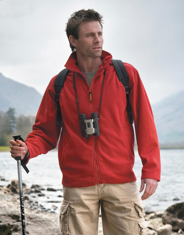 Result Horizon High Grade Microfleece Jacket, Black, 3XL bedrucken, Art.-Nr. 870331018