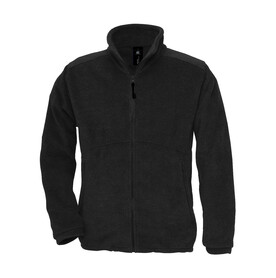B &amp;amp; C Icewalker+ Outdoor Full Zip Fleece, Black, XS bedrucken, Art.-Nr. 870421012