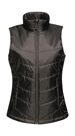 Regatta Women`s Stage II Bodywarmer, Black, 10 (36) bedrucken, Art.-Nr. 871171013