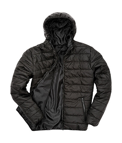 Result Soft Padded Jacket, Black, L bedrucken, Art.-Nr. 872331015