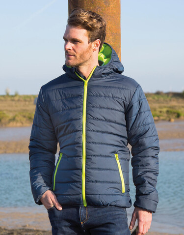 Result Soft Padded Jacket, Royal/Navy, XL bedrucken, Art.-Nr. 872333666