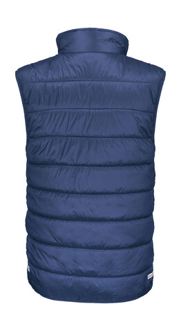 Result Junior/Youth Padded Bodywarmer, Black/Orange, 2XS (2-3) bedrucken, Art.-Nr. 879331781