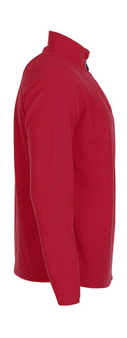 Stedman Fleece Half-Zip, Scarlet Red, 2XL bedrucken, Art.-Nr. 881054027