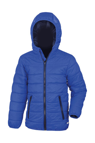 Result Junior/Youth Soft Padded Jacket, Royal/Navy, L (9-10) bedrucken, Art.-Nr. 881333665