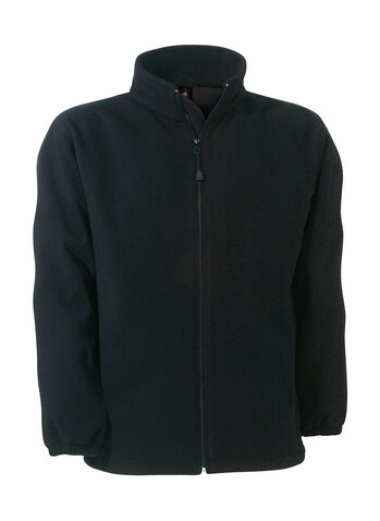 B &amp; C WindProtek Waterproof Fleece Jacket, Black, 2XL bedrucken, Art.-Nr. 890421017