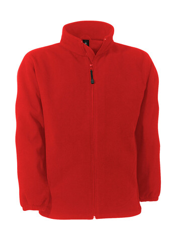B & C WindProtek Waterproof Fleece Jacket, Red, S bedrucken, Art.-Nr. 890424003 B & C WindProtek Waterproof Fleece Jacket, Red, S bedrucken, Art.-Nr. 890424003