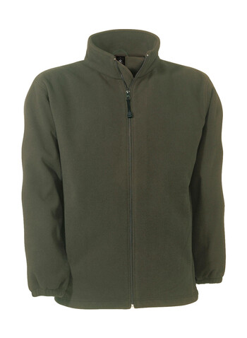 B &amp; C WindProtek Waterproof Fleece Jacket, Olive, M bedrucken, Art.-Nr. 890425304