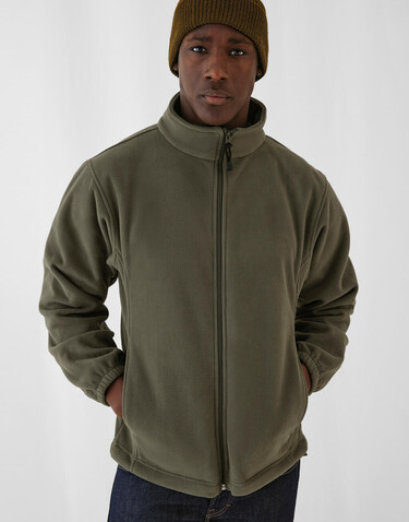 B &amp; C WindProtek Waterproof Fleece Jacket, Navy, M bedrucken, Art.-Nr. 890422004