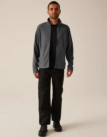 Regatta Classic Microfleece, Seal Grey, S bedrucken, Art.-Nr. 892171293