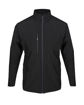Regatta Honestly Made Recycled Softshell Jacket, Black, L bedrucken, Art.-Nr. 893171015
