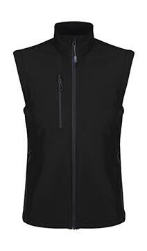 Regatta Honestly Made Recycled Softshell Bodywarmer, Black, XL bedrucken, Art.-Nr. 894171016