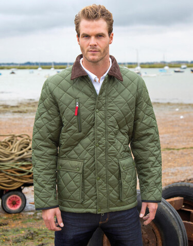 Result Cheltenham Gold Jacket, Black, 2XL bedrucken, Art.-Nr. 896331017