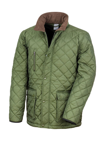 Result Cheltenham Gold Jacket, Olive, M bedrucken, Art.-Nr. 896335304
