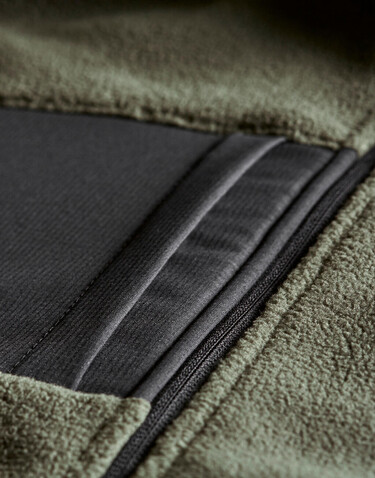 Tee Jays Mountain Fleece, Clay/Black, XS bedrucken, Art.-Nr. 899547502