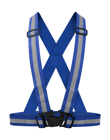 Korntex Reflective Body Belt Prague, Royal Blue, One Size bedrucken, Art.-Nr. 900133000