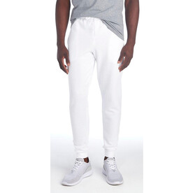 Jerzees NuBlend Pocketed Jogger Sweatpants, White, S bedrucken, Art.-Nr. 900370003