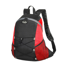 Shugon Chester Backpack, Black/Red, One Size bedrucken, Art.-Nr. 900381540