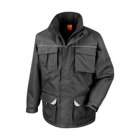 Result Work-Guard Sabre Long Coat, Black, XS bedrucken, Art.-Nr. 901331012 Result Work-Guard Sabre Long Coat, Black, XS bedrucken, Art.-Nr. 901331012