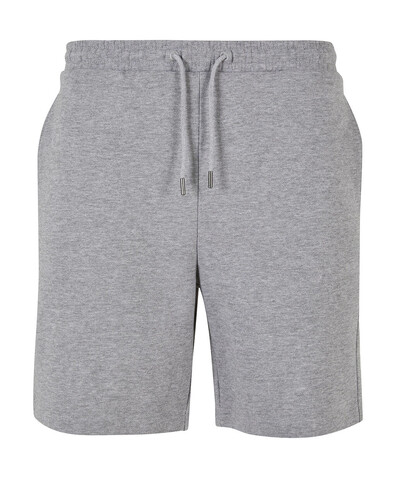 Build Your Brand Ultra Heavy Sweatshorts, Heather Grey, 3XL bedrucken, Art.-Nr. 901391236