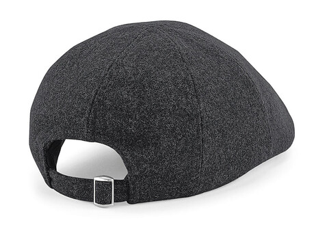 Beechfield Melton Wool Ivy Cap, Charcoal Marl, One Size bedrucken, Art.-Nr. 901691340