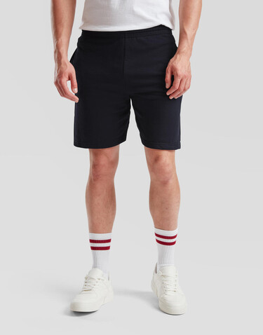 Fruit of the Loom Lightweight Shorts, Black, M bedrucken, Art.-Nr. 902011014