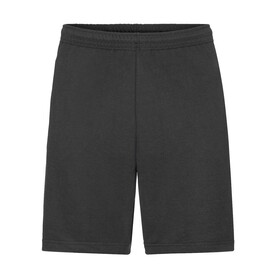 Fruit of the Loom Lightweight Shorts, Black, S bedrucken, Art.-Nr. 902011013