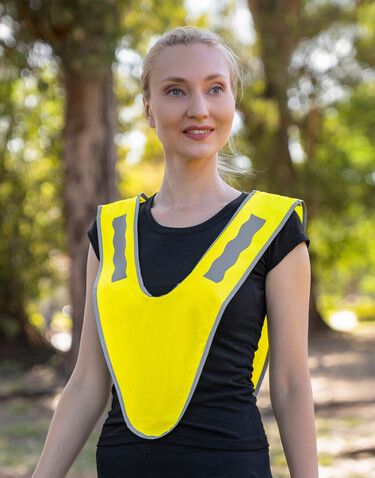 Korntex Safety Collar for Adults Grenada, Yellow, One Size bedrucken, Art.-Nr. 902136000