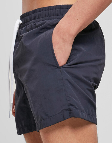 Build Your Brand Swim Shorts, Black, XS bedrucken, Art.-Nr. 902391010