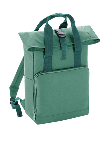 Bag Base Recycled Twin Handle Roll-Top Backpack, Sage Green, One Size bedrucken, Art.-Nr. 903295040 Bag Base Recycled Twin Handle Roll-Top Backpack, Sage Green, One Size bedrucken, Art.-Nr. 903295040
