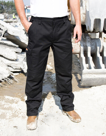 Result Work-Guard Stretch Trousers Long, Navy, XL (38/34") bedrucken, Art.-Nr. 904332004