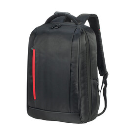 Shugon Kiel Urban Laptop Backpack, Black/Red, One Size bedrucken, Art.-Nr. 904381540