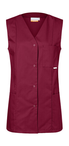 Karlowsky Worksmock Sara, Dark Red, 48 (XL) bedrucken, Art.-Nr. 904674307