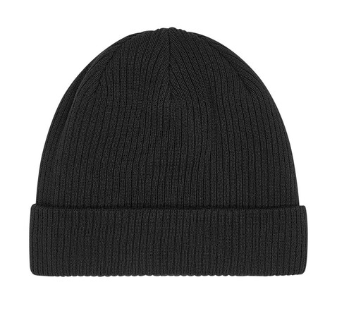 Beechfield Organic Cotton Beanie, Black, One Size bedrucken, Art.-Nr. 905691010 Beechfield Organic Cotton Beanie, Black, One Size bedrucken, Art.-Nr. 905691010