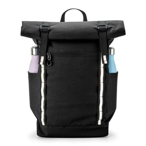 Quadra Urban Commute Backpack, Black, One Size bedrucken, Art.-Nr. 906301010