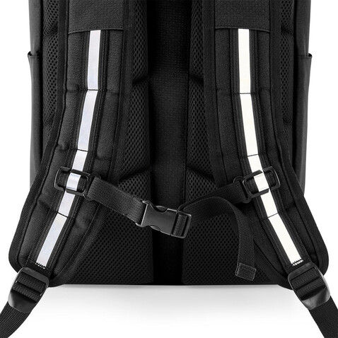 Quadra Urban Commute Backpack, Black, One Size bedrucken, Art.-Nr. 906301010
