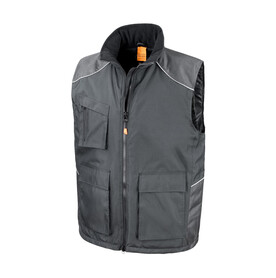 Result Work-Guard Vostex Bodywarmer, Black, S bedrucken, Art.-Nr. 906331013