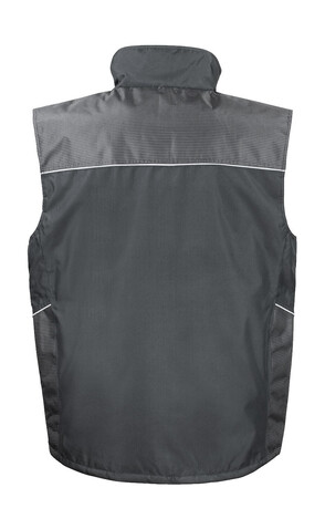 Result Work-Guard Vostex Bodywarmer, Black, S bedrucken, Art.-Nr. 906331013