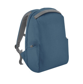 Quadra Project Recycled Security Backpack Lite, Slate Blue, One Size bedrucken, Art.-Nr. 907303210