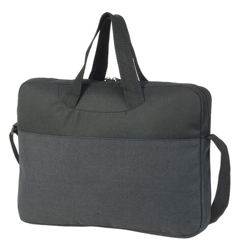 Shugon Avignon Conference Bag, Grey Melange/Black, One Size bedrucken, Art.-Nr. 907381550